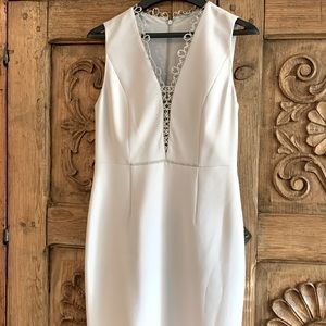 Elie Tahari lovely beige dress perfect for Spring
